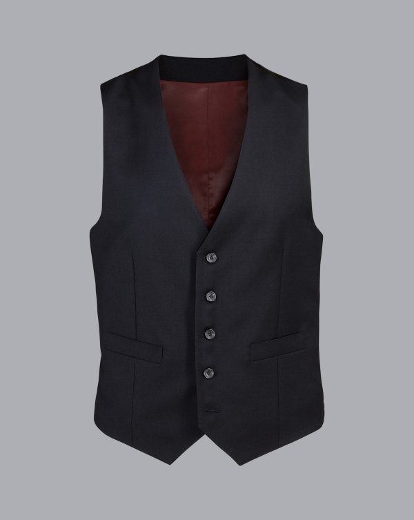Nigflower54251 Natural Stretch Twill Suit - Black - Image 7
