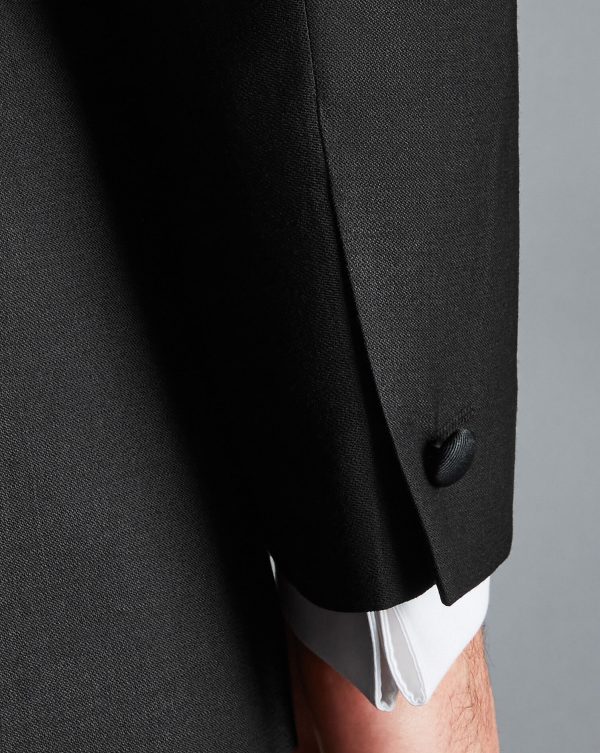 Nigflower54260 Peak Lapel Tuxedo - Black - Image 3