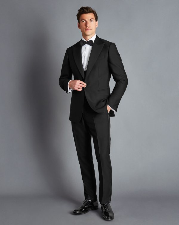 Nigflower54260 Peak Lapel Tuxedo - Black - Image 7