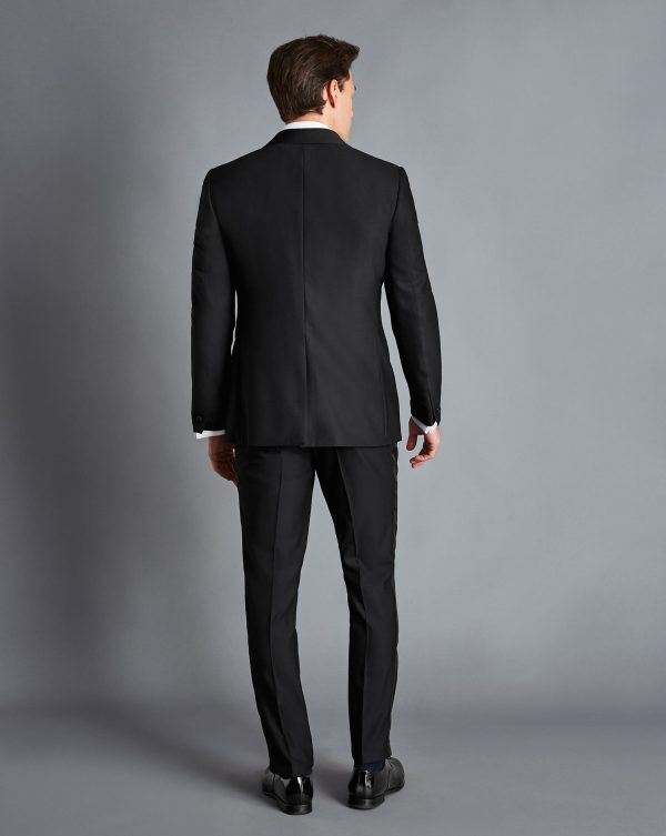 Nigflower54258 Shawl Lapel Tuxedo - Black - Image 4