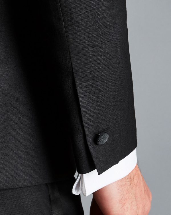Nigflower54258 Shawl Lapel Tuxedo - Black - Image 3