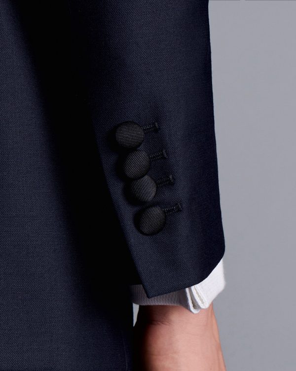 Nigflower54265 Tuxedo Suit - Dark Navy - Image 3