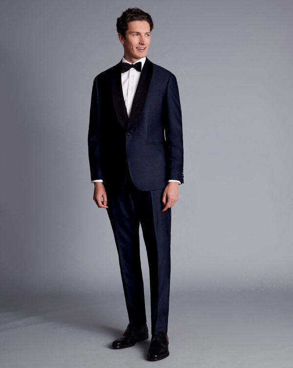 Nigflower54265 Tuxedo Suit - Dark Navy