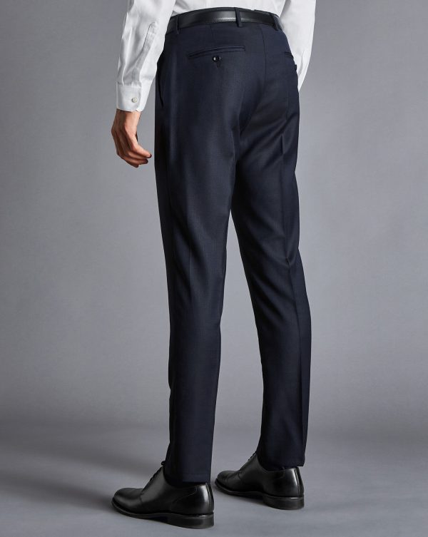 Nigflower54261 Italian Luxury Suit - Dark Navy - Image 6