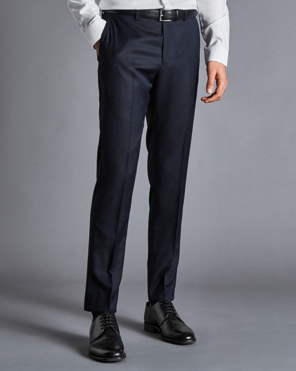 Nigflower54261 Italian Luxury Suit - Dark Navy - Image 5