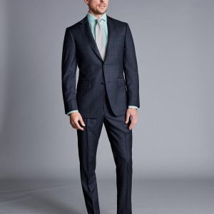 Nigflower54267 Ultimate Performance Suit Check - Navy