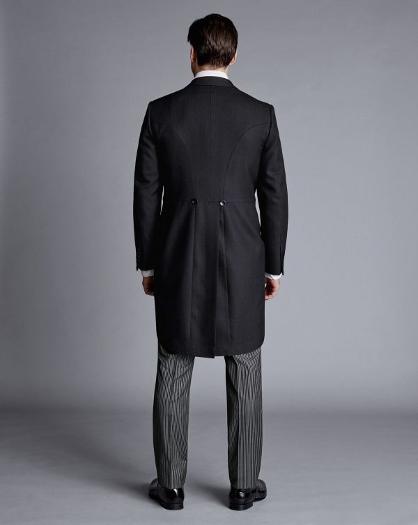 Nigflower54266 Morning Suit – Black Stripe Trouser - Image 5