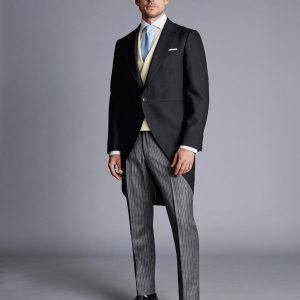 Nigflower54268 Morning Suit – Grey Stripe Trouser